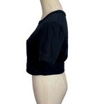 ALC Frank A.L.C. ALC Wren Bustier Cropped Tee Corset Seamed Crop Top Black Photo 8