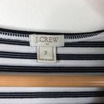 J.Crew Skater Fit & Flare Stripe scoopneck dress Scoop Neck Womens Size 2 Photo 3