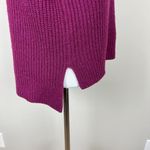 Eileen Fisher ‎ Sweater Womens XS Purple Yak Wool Turtleneck Long Sleeve Knit Photo 4