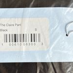 Hill House NWT The Claire Pant in Black Mid-Rise Slight Stretch Size Small Photo 3