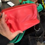 CHAPS Red and brown chaos crossbody. Great condition. Photo 5