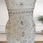 Sue Wong Vintage Beaded Strapless Lace Evening Dress Size 10 NWT Photo 6