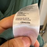 Free People teal green Hailey long sleeve v Photo 6