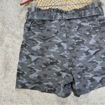 Banana Republic NWT Women’s High Rise Paperbag Shorts Belted in Camo Gray 10 Photo 6