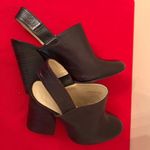 ZARA Leather Slingback Mules Photo 5