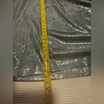 TCEC Silver Sequin Asymmetrical Blouse Photo 6