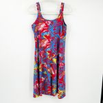 Columbia  Womens PFG‎ Freezer III Tropical Floral Active Outdoor Dress Size S Red Photo 10