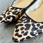 Ivanka Trump Itchicly Leopard Print Calf Hair Ballet Flats 6.5 Photo 2