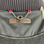 Eric Snow Womens Size Large Patchwork Winter Full Zip Black Jacket faux leather Photo 14