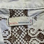 Odd Molly CrossStitch Embroidered Finnish Scandinavian Tunic Dress Top Boho Sz 0 Photo 2