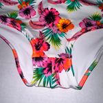 PINK - Victoria's Secret  Womens High Waist Shortie White Floral Swim Bottoms XL NWT Photo 4