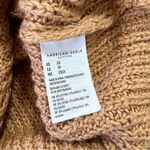 American Eagle Nwt  brown knit balloon‎ sleeve sweater mock neck Photo 4