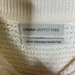 Urban Outfitters Cream Half Button Pullover Over Cream Sweater Size Medium Photo 2