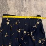 Radcliffe Floral Navy Blue Skirt Size 18 Photo 4
