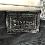 Escada Womens Pants Straight Leg Cotton Stretch Black 40 Photo 2