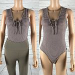 ADAM LEVINE Knit Striped Lace Photo 3