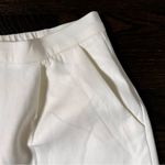 SheIn NWT MOTF White High Rise Darted Trouser Pants Photo 3