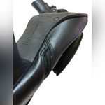 Giani Bernini Vintage  Black Leather Boots with Buckle Details — Size 10M Photo 4