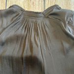Vera Wang Simply Vera  Pleated Black Sleeveless Blouse Tank Womens Small Elegant Photo 8
