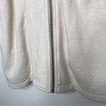 Telluride Clothing Co Wool Blend Asymmetrical Zip Coat Jacket Ivory Sz XS Photo 12