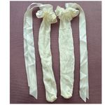 Stems Lolita Knee Socks in White One Size New Womens Lace Bow Nylons Photo 1