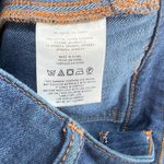 Anthropologie  Pilcro High-Rise Cropped Wide-Leg Jeans Snap Hem‎ Size 29 Photo 14