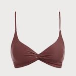 berlook Coffee Twist Backless Bikini Top and BOTTOM 07 Brown Photo 9