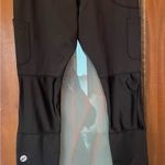 Racefaster Fleece Lined Black Legging Cycling Compression Spandex Stretch Photo 3