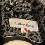 Calvin Klein | Animal print tweed blazer Photo 2