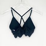 Body Language Black Onyx Scrunchy Sports Bra S Photo 2