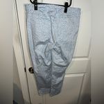 Charter Club Women's All OverPrinted Skinny Ankle Jeans BabyBlue Flowers Size 12 Photo 3