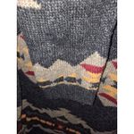 American Eagle Vintage‎  OUtfitters Aztec Design Knit Hoodie Size M Photo 3