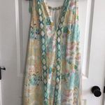 World Market Boho Beachy Maxi Dress Womens S/M Wedding Guest Vacation Cruise Yellow Size M Photo 4