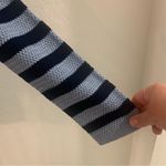 Talbots Petite Stripe Boat Neck Button Accent Sweater Size LP Photo 5