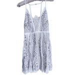 Tracy Reese Fairy Boho Lace Mini Dress 10 White Bridal Bachelorette Event Party Photo 1