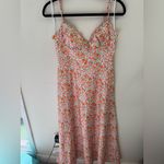 Princess Polly  Floral Maxi Slip Dress Summer Vacation Resort Beach Size Photo 1