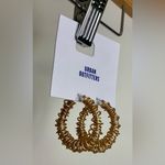 Urban Outfitters NWT  Gold Hoop Earrings Photo 2