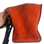 CELINE 2WAYHand Bag Trapeze Shoulder bag Gray x Black x Orange Photo 10