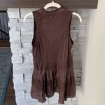 Anthropologie Vintage one.september brown tank top Photo 4