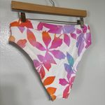 Cupshe Multi Color Floral Mid-Rise Bikini Size L NEW Photo 8