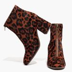 Madewell  Amalia Zip Boot in Leopard Calf Hair S-398 Sz 8.5 Photo 0