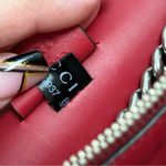 Gucci  Suede Vitello Velvet Small Dionysus‎ Shoulder Bag Vulcanic Red Photo 12
