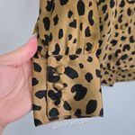 DL1961 x Marianna Hewitt Chambers St. Silk Top In Leopard Print Photo 3