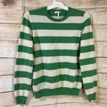 Joie cashmere striped pullover crewneck sweater Size Medium long sleeves Photo 8
