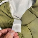 Tronjori Women's Small Green Wide Flare Leg Dress Pants High Waist Palazzo Pants Photo 7