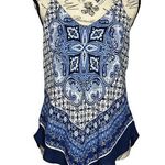 Fortune + Ivy (M) Saira Handkerchief Blouse - Stitch Fix Strappy V-Neck Tank Top Photo 0