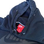 Nike Air Women’s Black Cropped Hoodie Medium Fleece Pullover Streetwear in GUC Photo 4