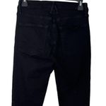 Good American Good Waist Split Hem Jeans Black Women’s Size 26 Grommet Detail Photo 5