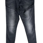 Mossimo Womens Jeans Size‎ 00 Gray Denim Mid Rise Skinny Stretch Released Hem Photo 0