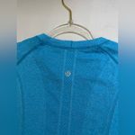 Lululemon  Long Sleeve Swiftly Top Teal Color Size 10 Photo 3